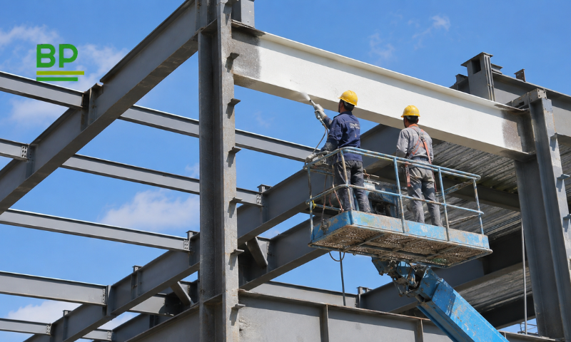 báo giá sơn chống cháy kết cấu thép