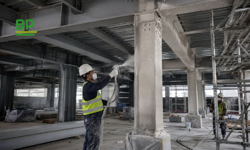 Những yếu tố ảnh hưởng đến báo giá sơn chống cháy kết cấu thép