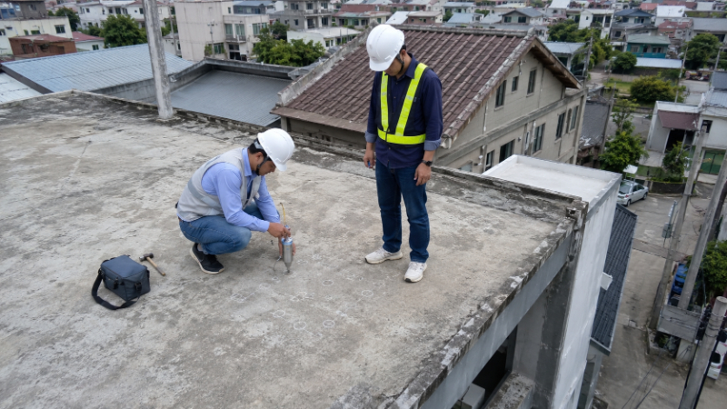 Kiểm tra cường độ bê tông hiện trường