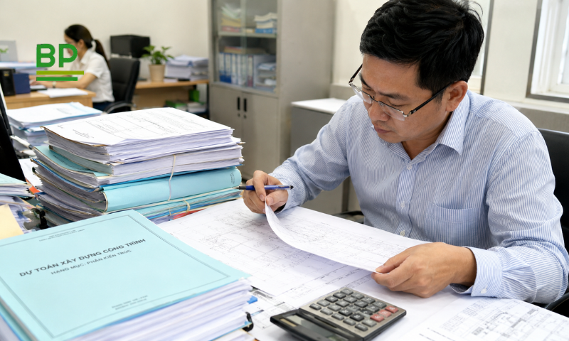 Thẩm tra dự toán xây dựng