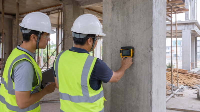 Xác định vị trí cốt thép